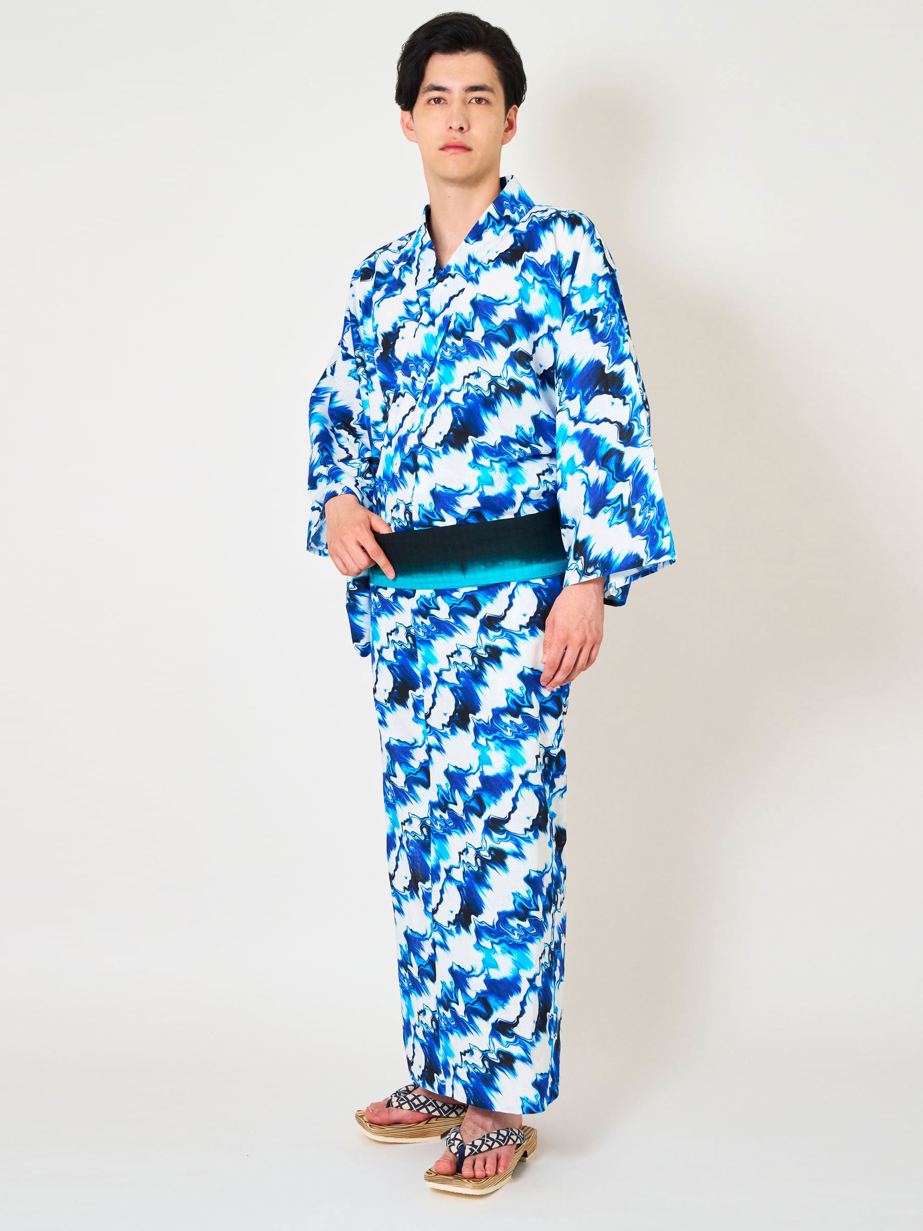 Blue Yukata Male blue-yukata-male