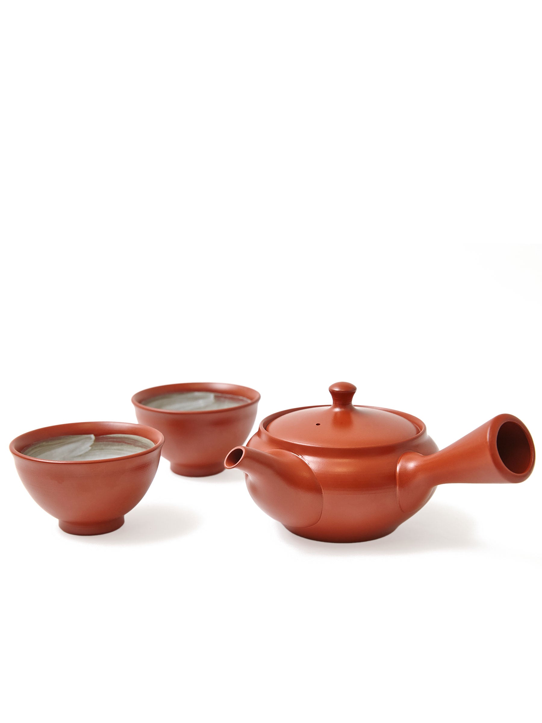 The Ceramic Cookware Set - Porcelain Kitchen Accessories Terracotta Red