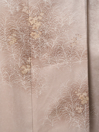 Vintage Silk Autumn Japanese Kimono