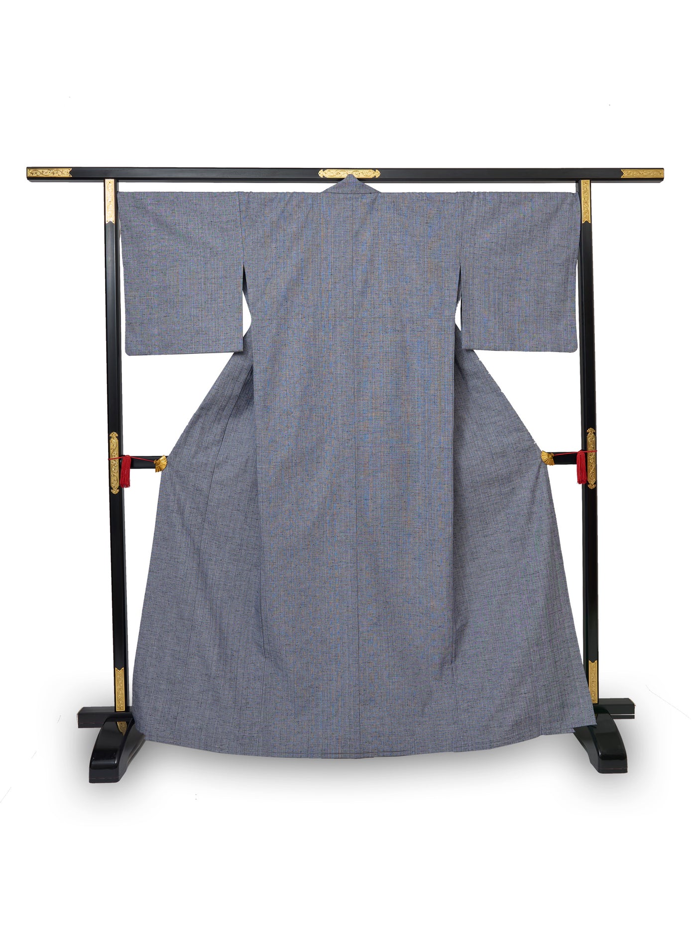 Ame Blue Kurume Cotton Kimono