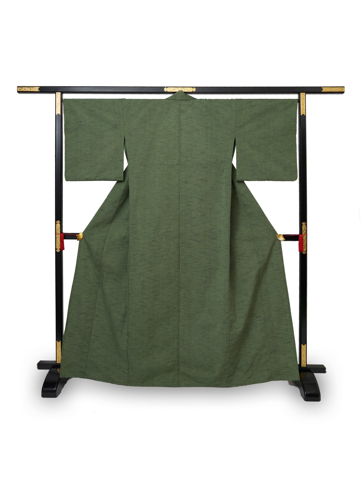 Kimono Vert Matcha en Coton Kurume