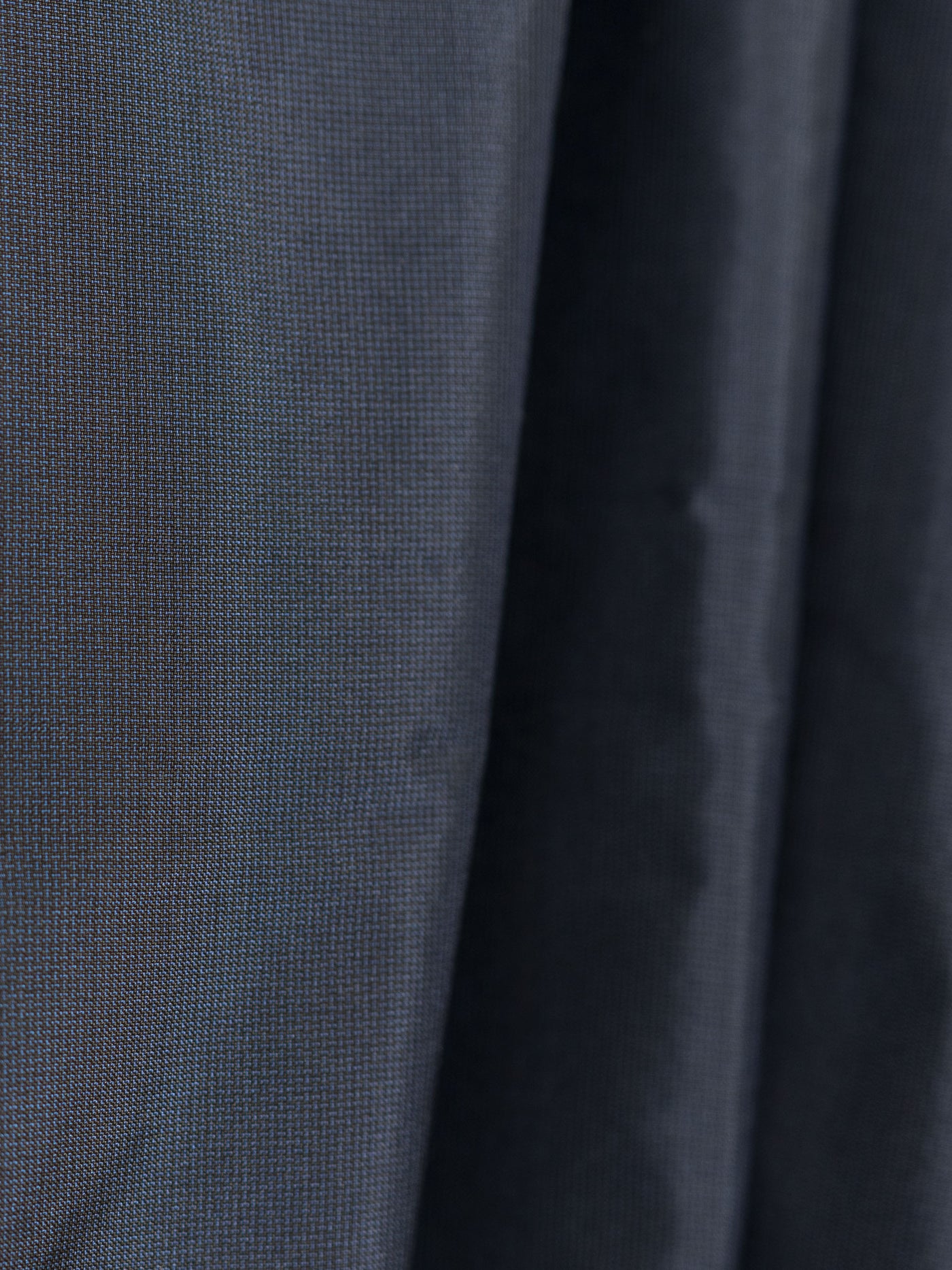Kimono Japonais Vintage Bleu Marine en Soie pour Homme
