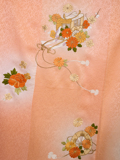 Women's Vintage Silk Basha Japanese Kimono