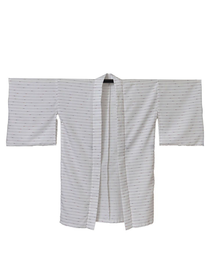 Hikari White Traditional Haori Jacket Japan Objects Store