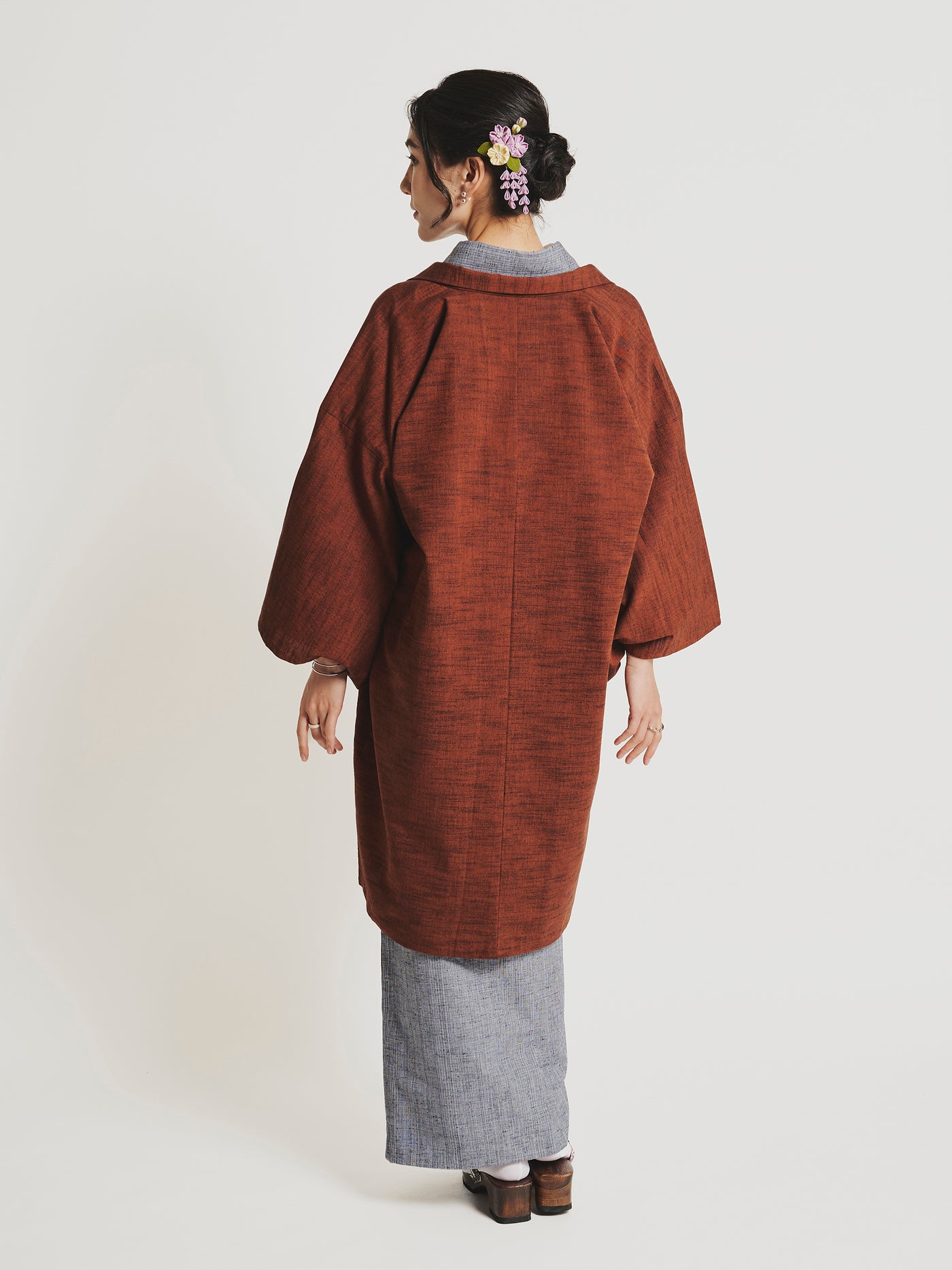 Momiji Red Traditional Haori Jacket