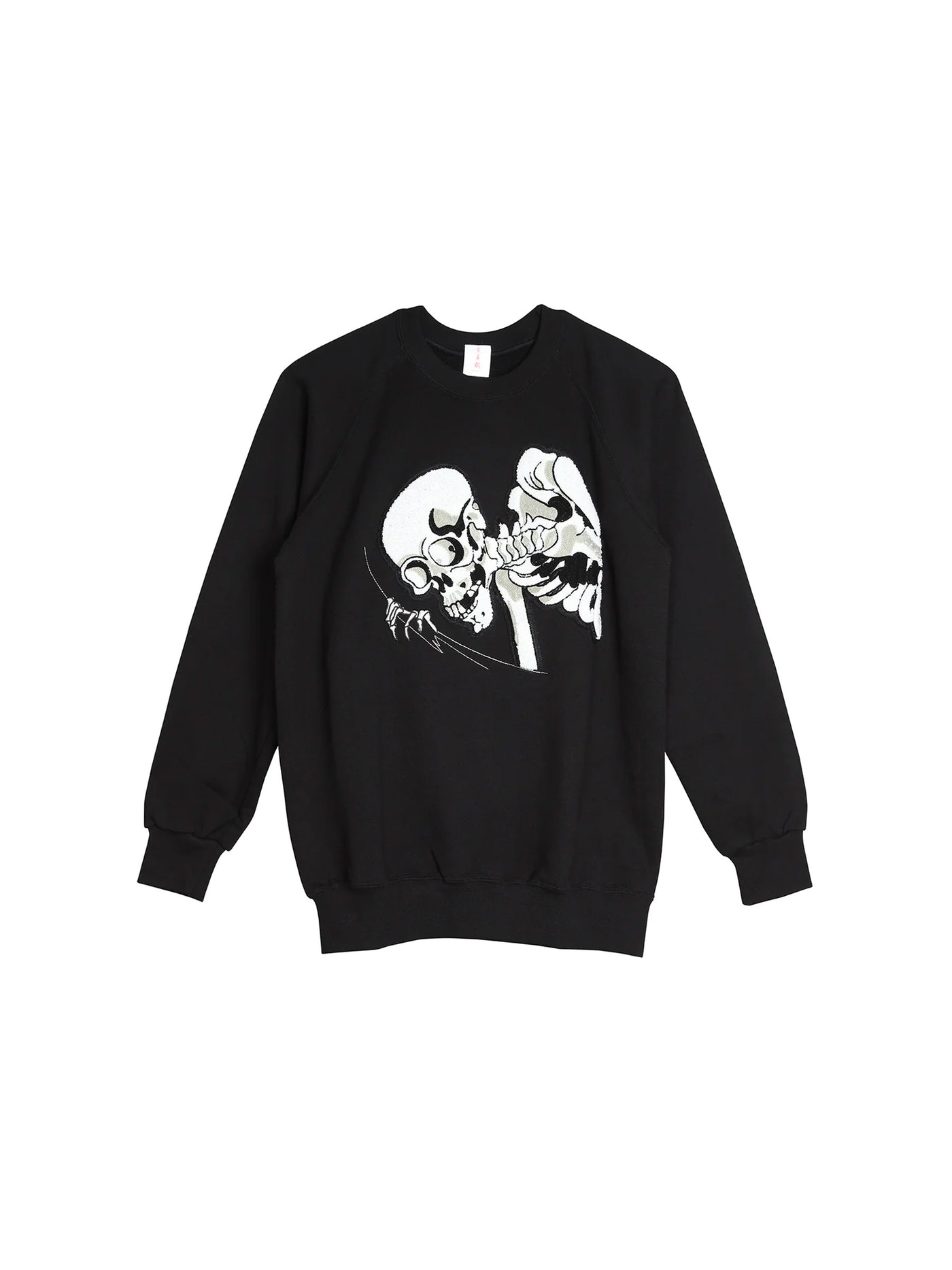 Sweat en Coton Brodé Kuniyoshi en Noir