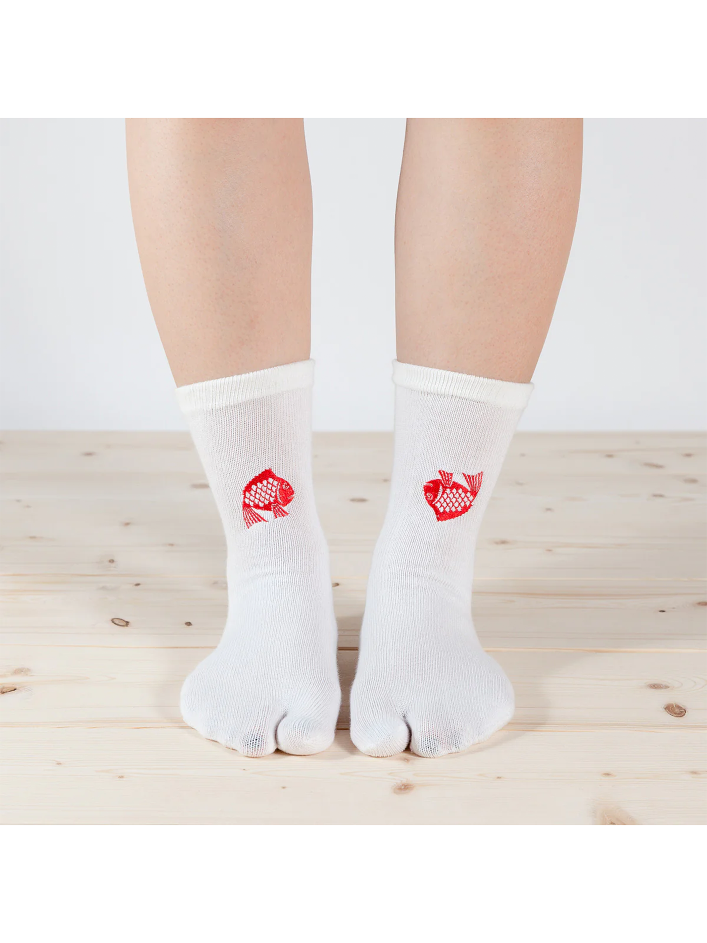 Chausettes Tabi Dorade en Blanc