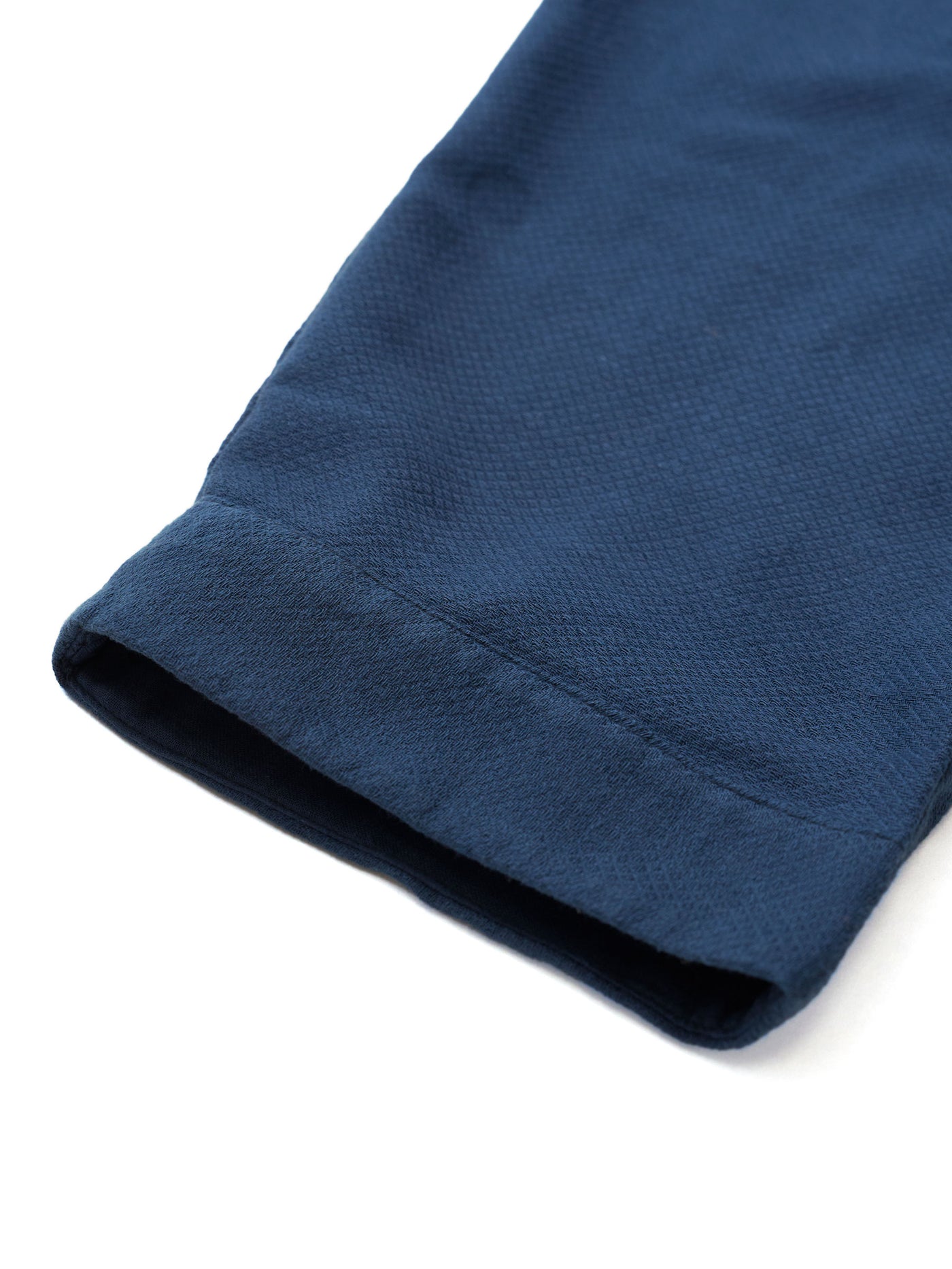 Samue Heritage-Cut Cotton Gauze Pajama Set in Indigo