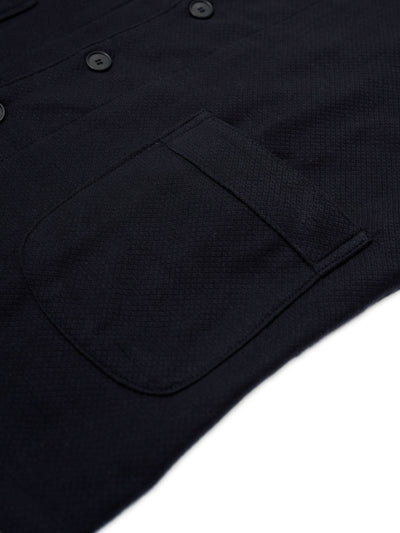 Samue Heritage-Cut Cotton Gauze Pajama Set in Black