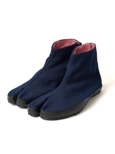 Navy Sashiko Jikatabi Shoes