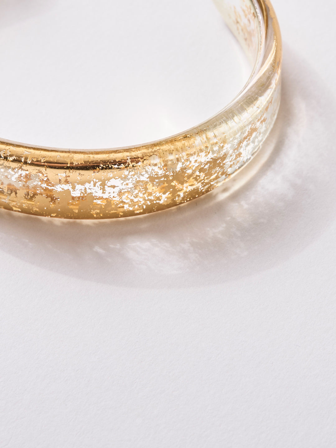 サスクワッチファブリクス MAREBITO LEAF BANGLE GOLD Gold Leaf Bangle by Hakuza | Japan Objects Store