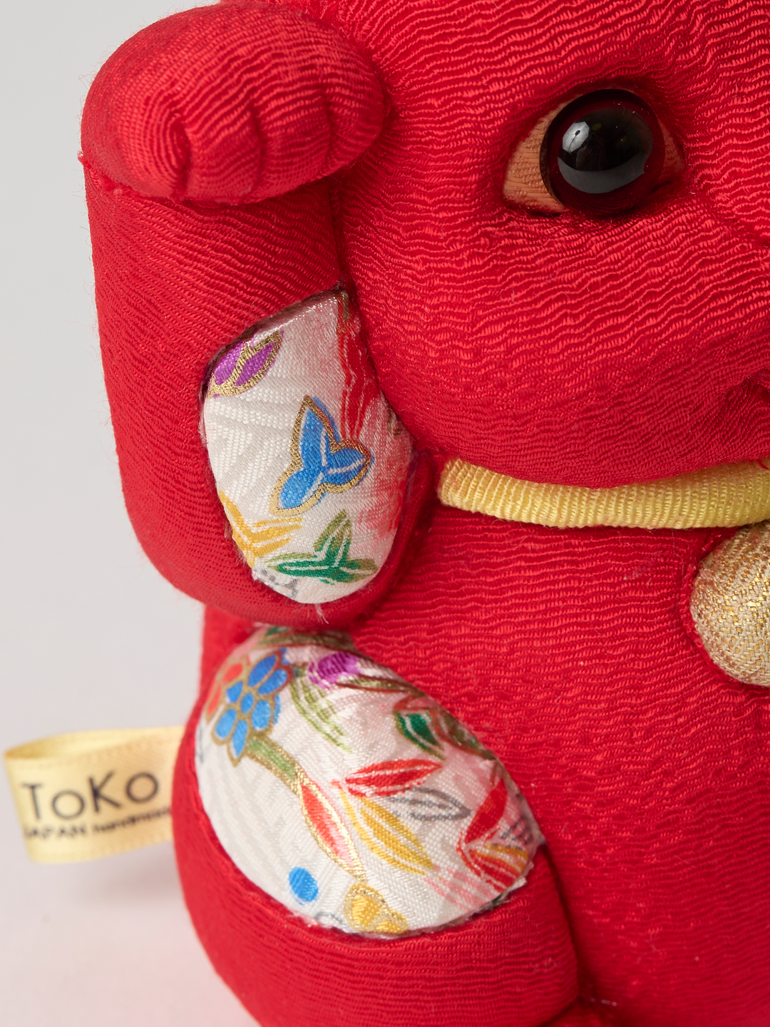 Chat Porte-Bonheur Maneki Neko en Rouge | Japan Objects Store