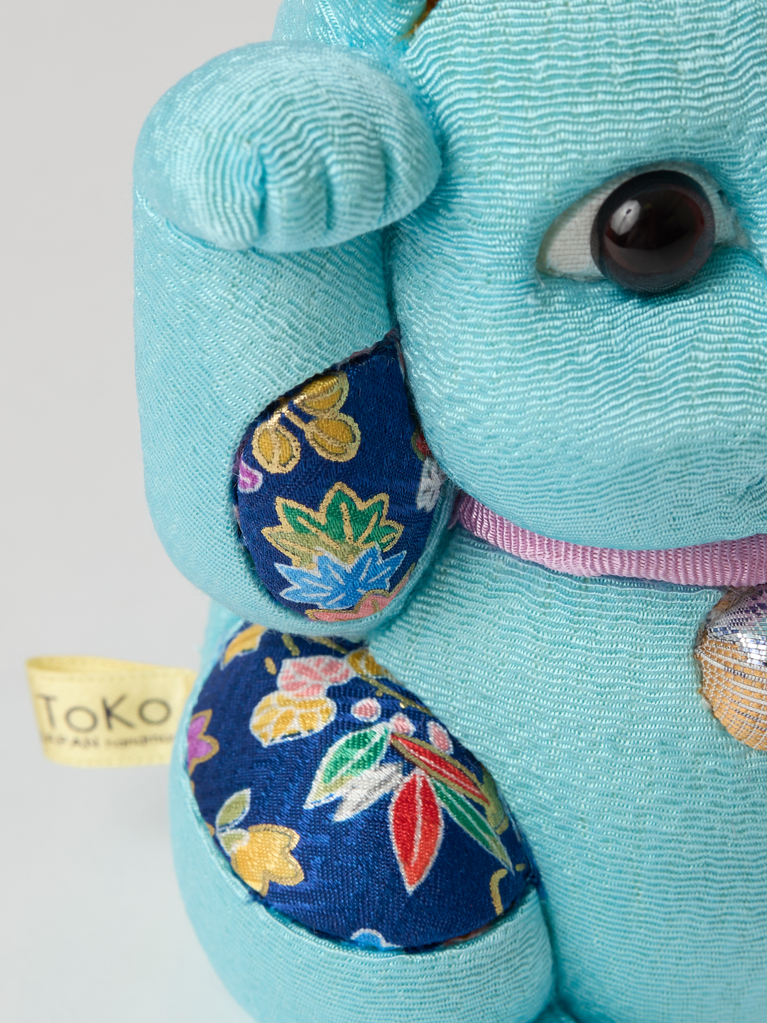 Maneki Neko Lucky Cat in Blue | Japan Objects Store