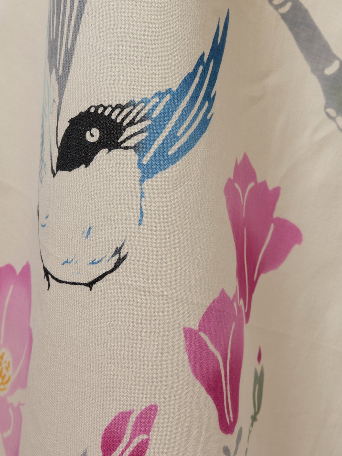 Magnolia & Onaga Bird Tenugui Towel