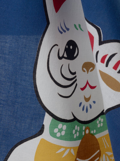 Lucky Cat Tenugui Towel