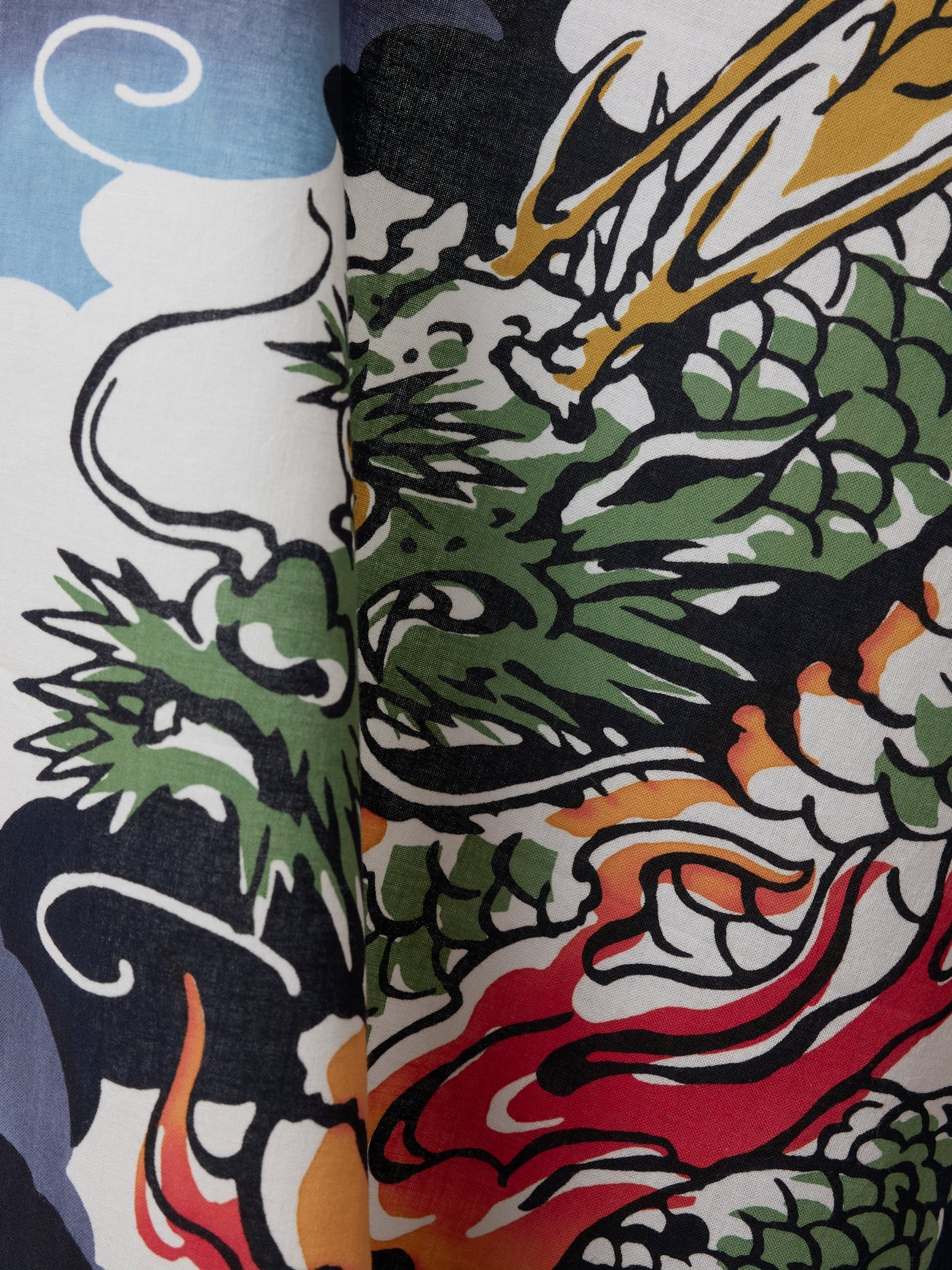 玉龙纹日式手拭巾