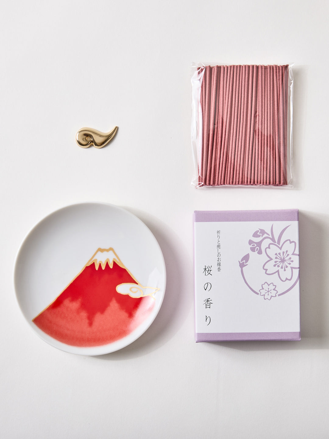 櫻花線香與富士山香座禮盒組– Japan Objects Store