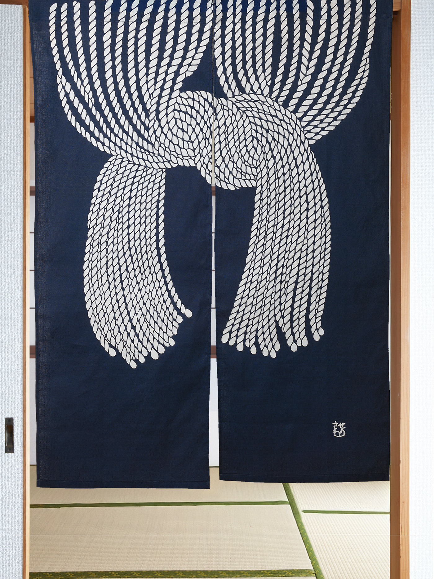 Shimenawa Japanese Noren Curtain