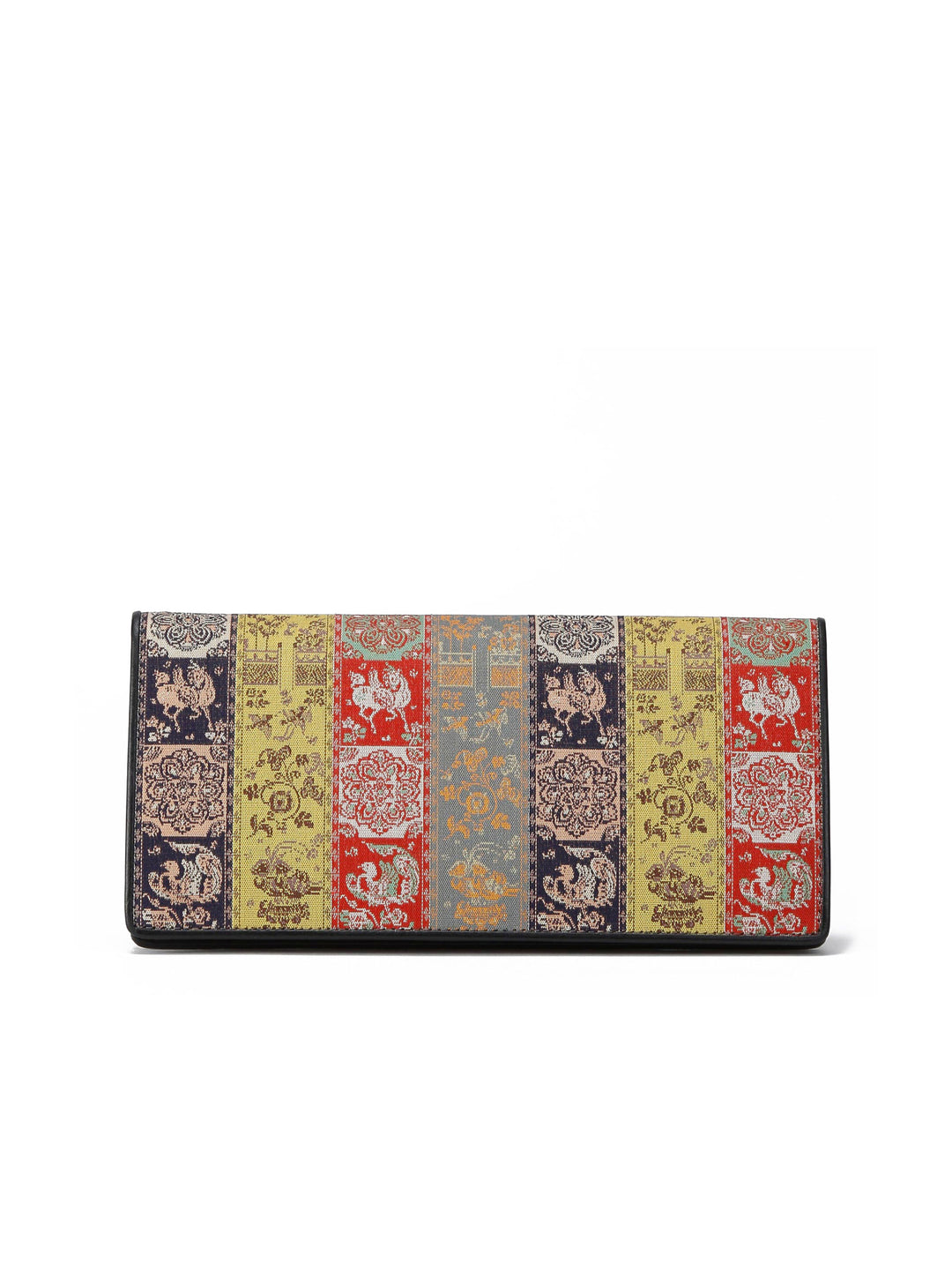 Koge Silk Brocade Leather Wallet | Japan Objects Store