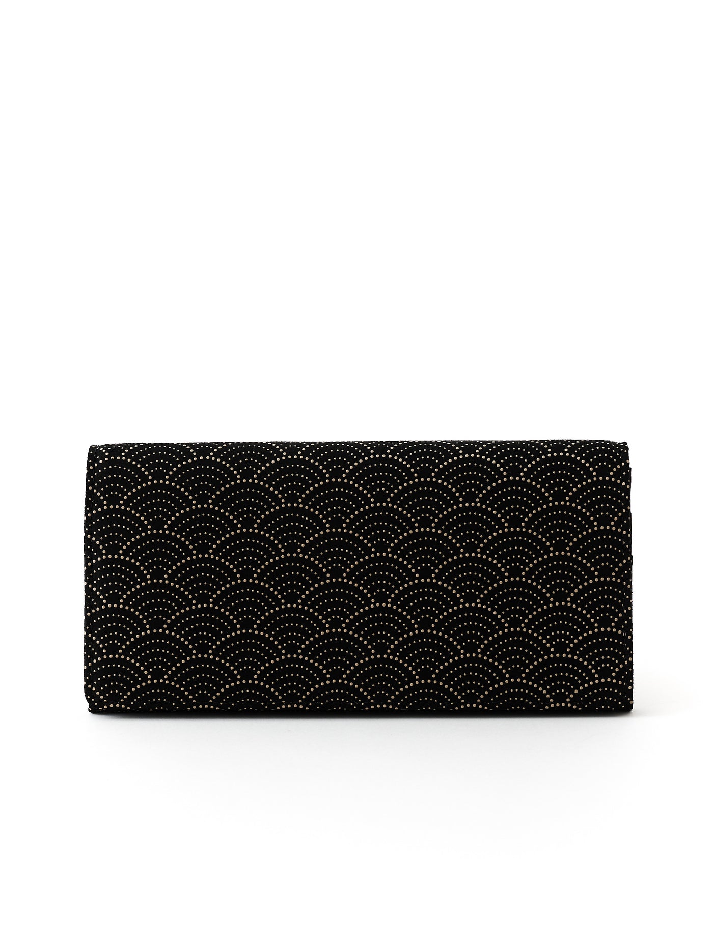 Seigaiha Lacquered Leather Wallet