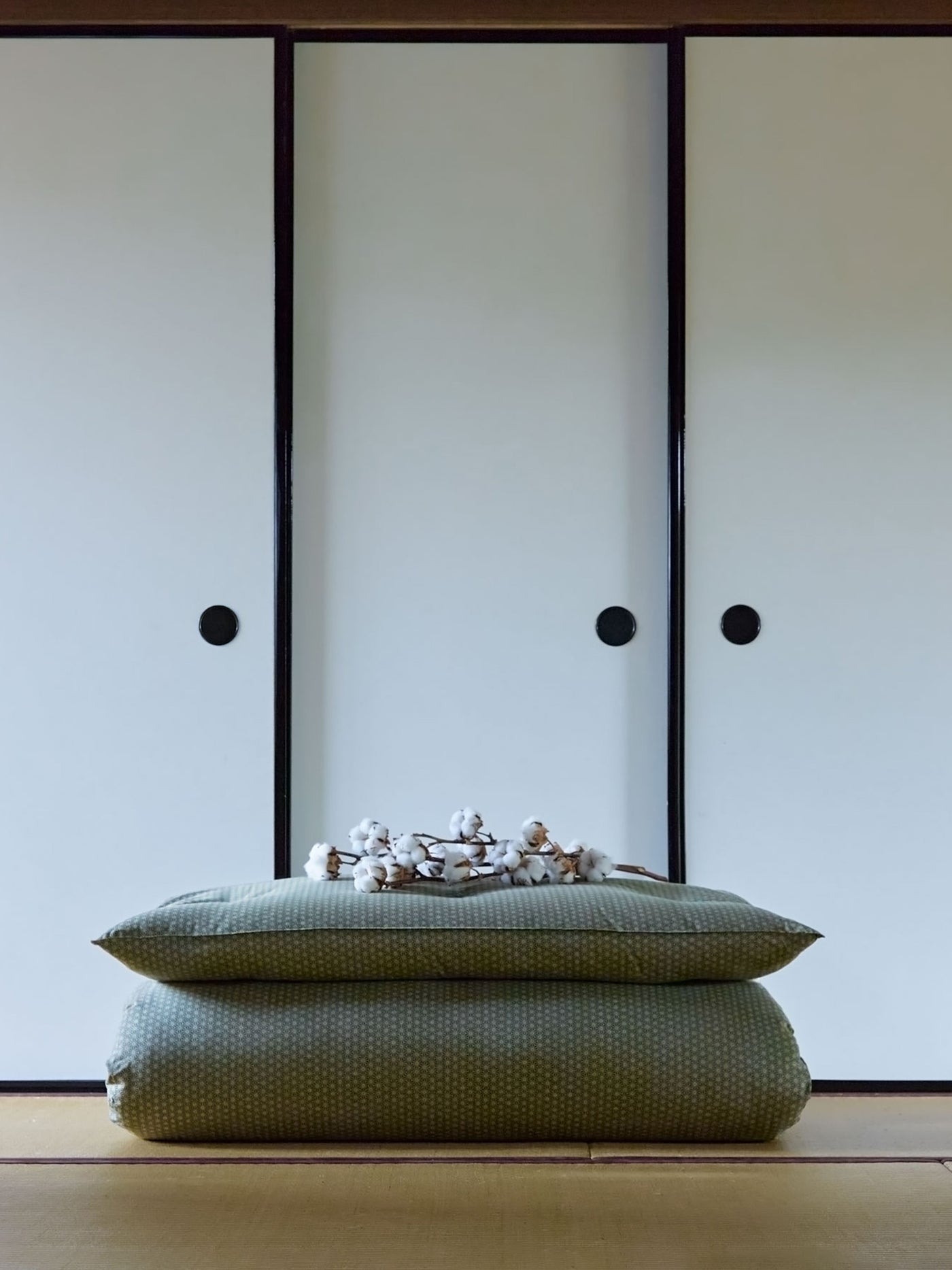 Matelas Futon Japonais en Coton Naturel 