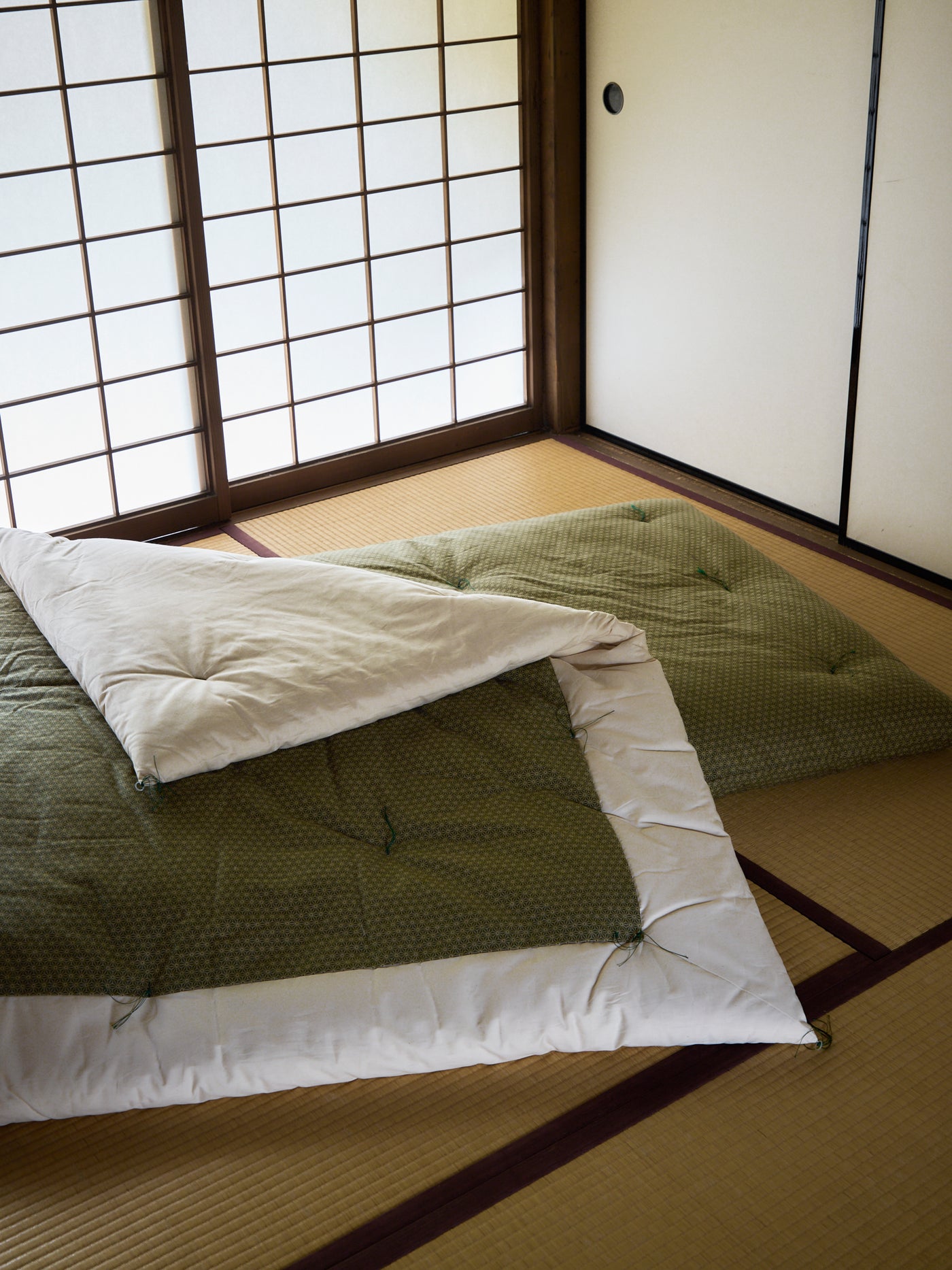 日式天然棉手工棉被