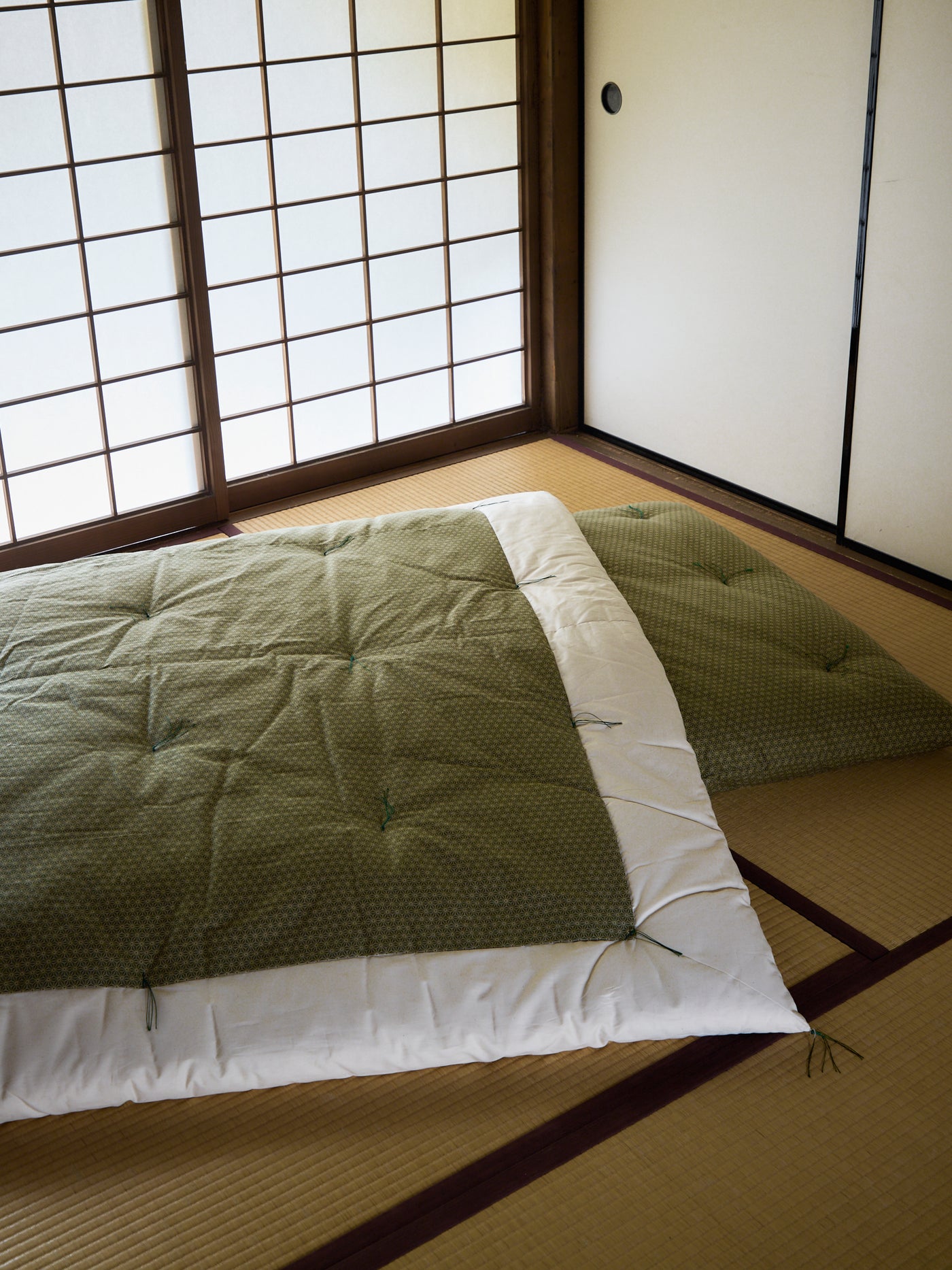 日式天然棉手工棉被