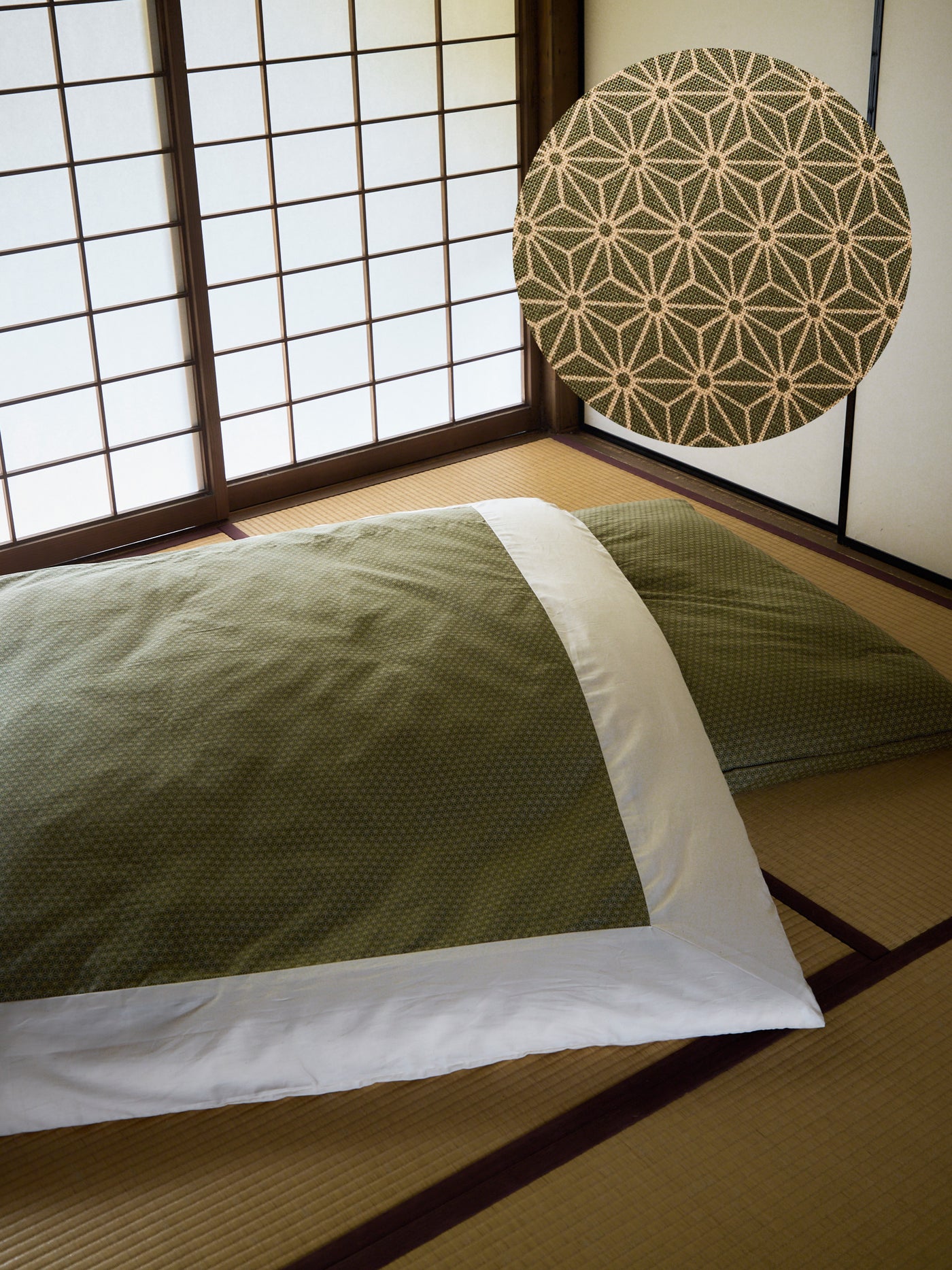 日式天然棉手工棉被