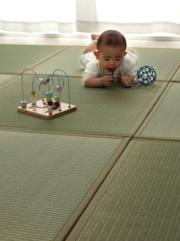 Rush Grass Modular Japanese Tatami Mat | Japan Objects Store