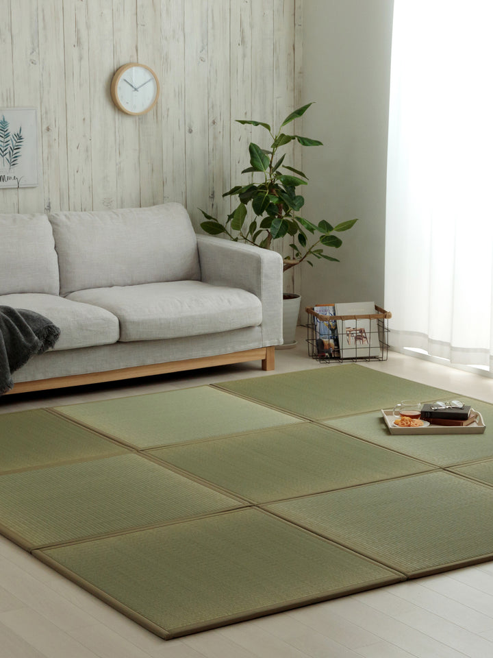 Rush Grass Modular Japanese Tatami Mat | Japan Objects Store