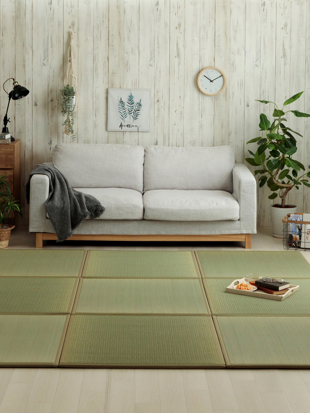 Rush Grass Modular Japanese Tatami Mat | Japan Objects Store