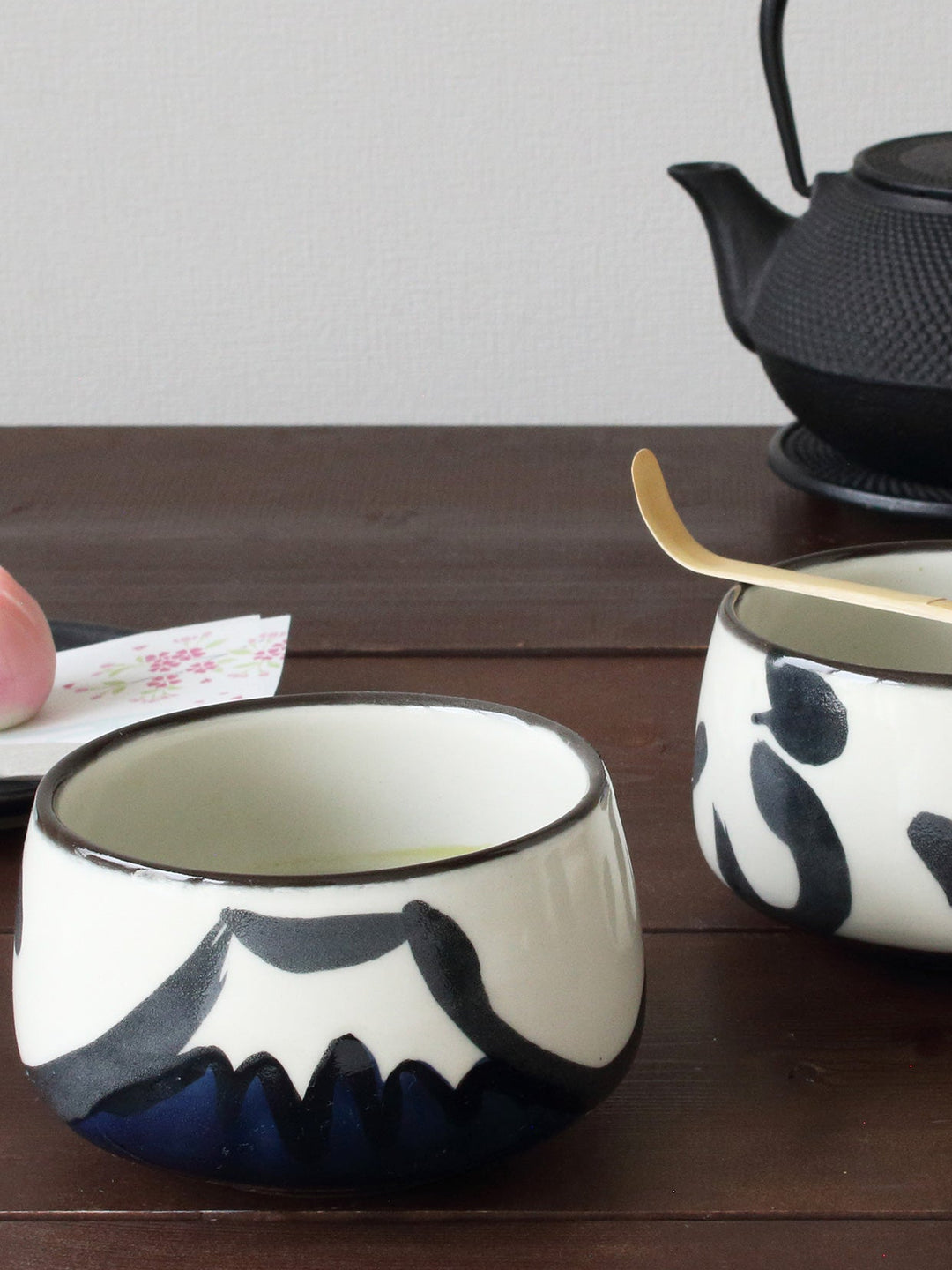 富士山波佐见烧抹茶茶具三件组– Japan Objects Store