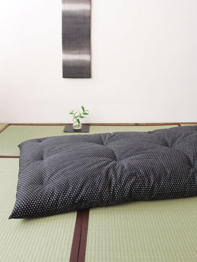 Natural Cotton Japanese Futon Mattress & Duvet Set