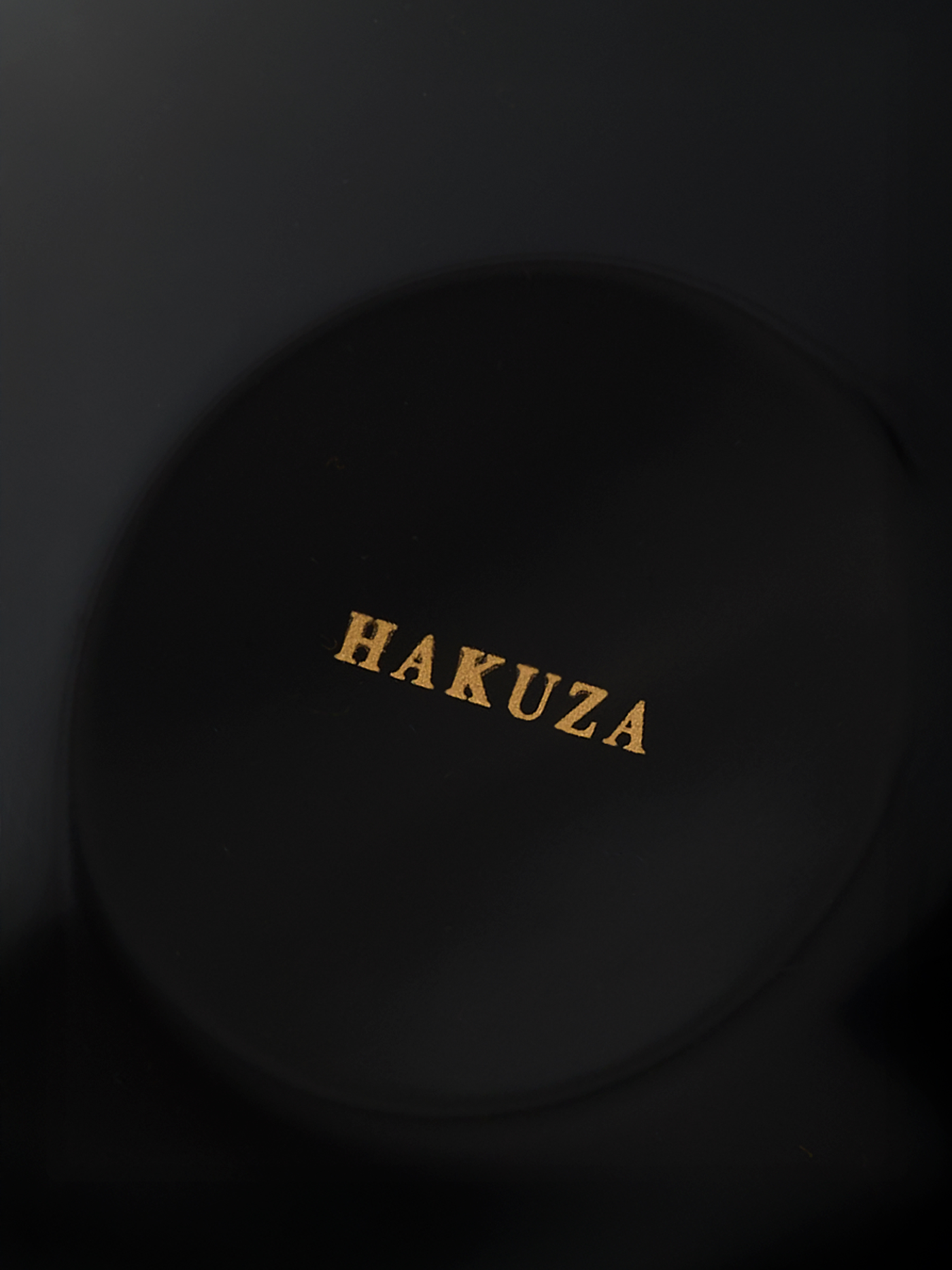 Gold Leaf Lacquer Bowl by Hakuza