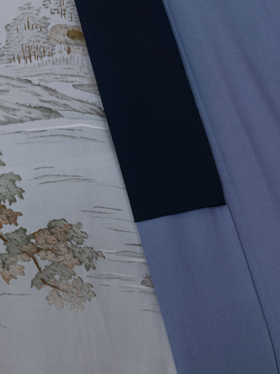 Peignoir Nagajuban Vintage Kishibe pour Homme