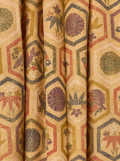 Women's Vintage Kikko Silk Japanese Kimono