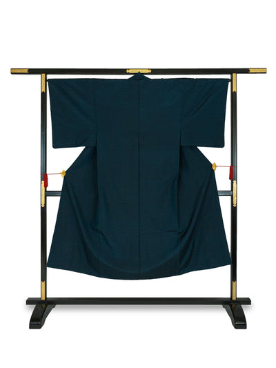 Men's Vintage Silk Kurai Japanese Kimono