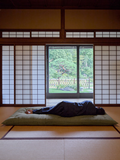 Matelas Futon Japonais en Coton Naturel 