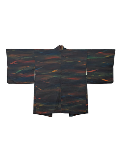 古著色彩紋羽織和服外套