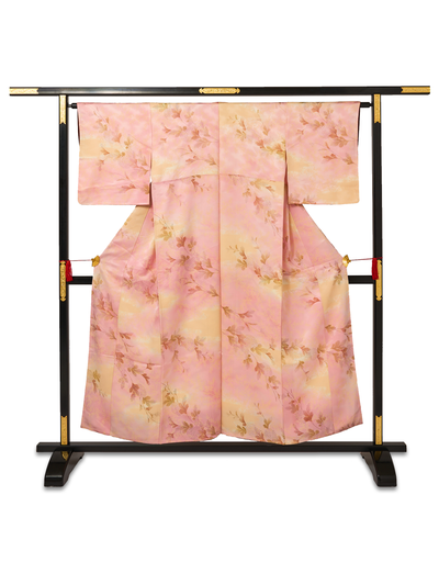 Women's Vintage Kiku Silk Japanese Kimono