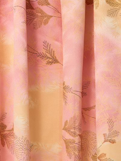 Women's Vintage Kiku Silk Japanese Kimono