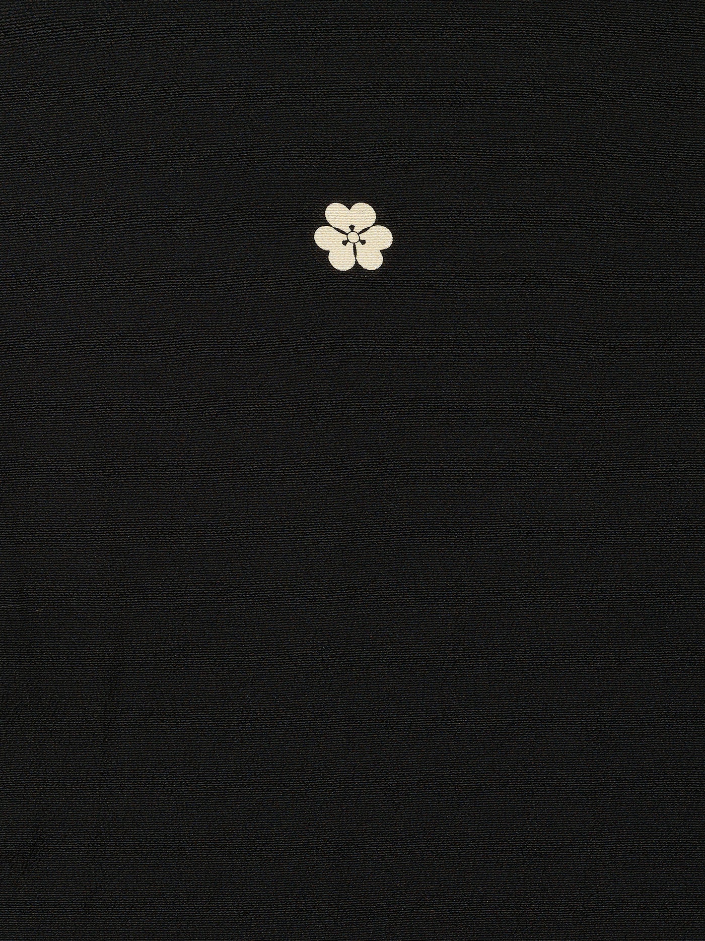 Women's Vintage Black Hanamura Silk Japanese Kimono