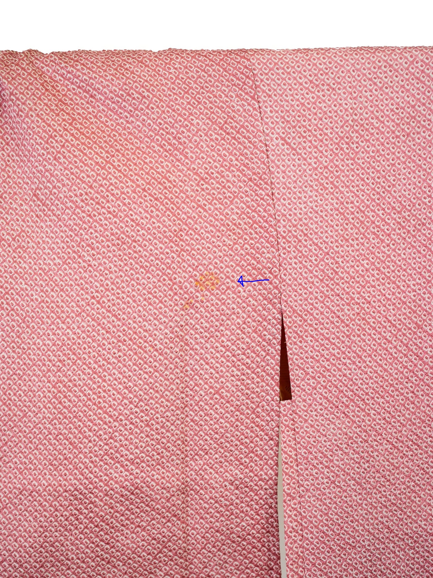 Veste Haori Vintage Shibori Rose pour Femme
