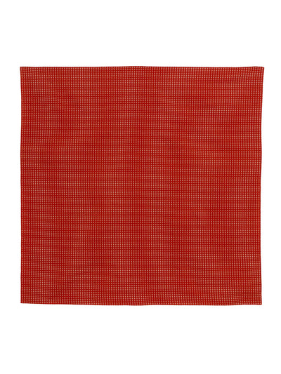 Red Sashiko Furoshiki Wrapping Cloth