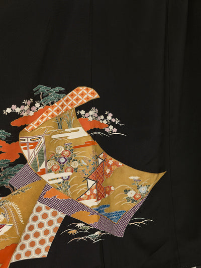 Women's Vintage Koen Silk Japanese Kimono