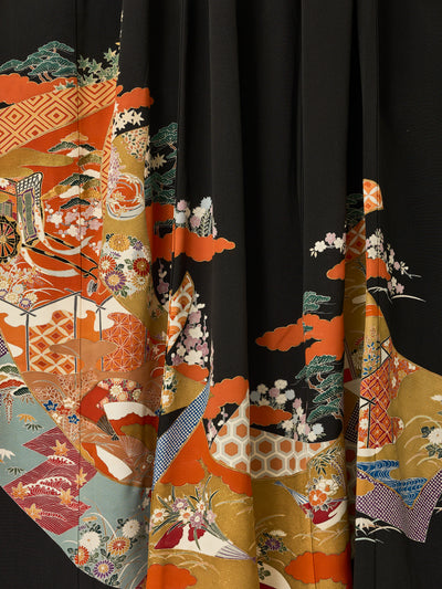 Women's Vintage Koen Silk Japanese Kimono