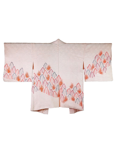 Vintage Forest Shibori Haori Jacket