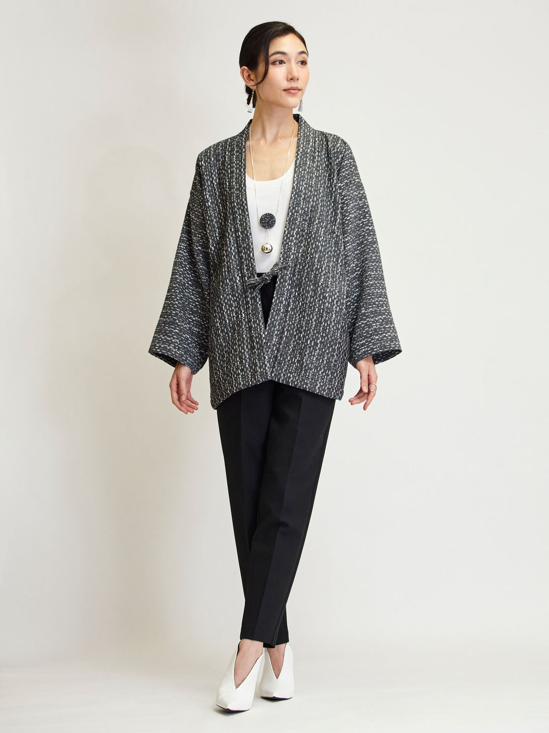SOSHIOTSUKI(ソウシオオツキ)のKIMONO SLEEVE CHESTER COATの