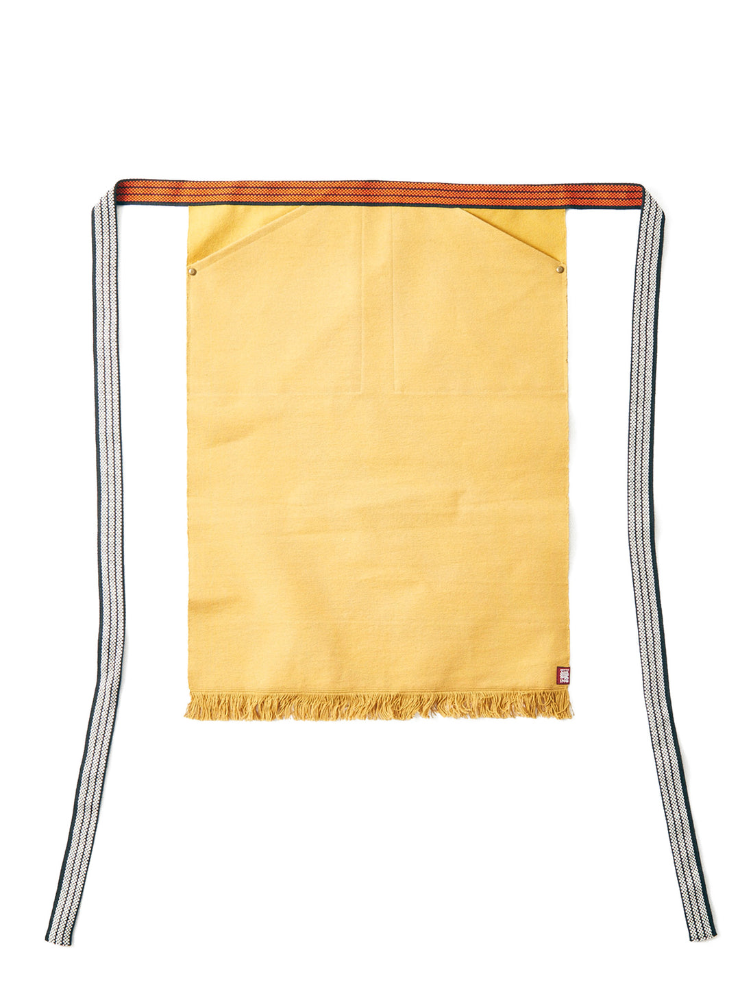 Japanese Maekake Apron in Saffron | Japan Objects Store