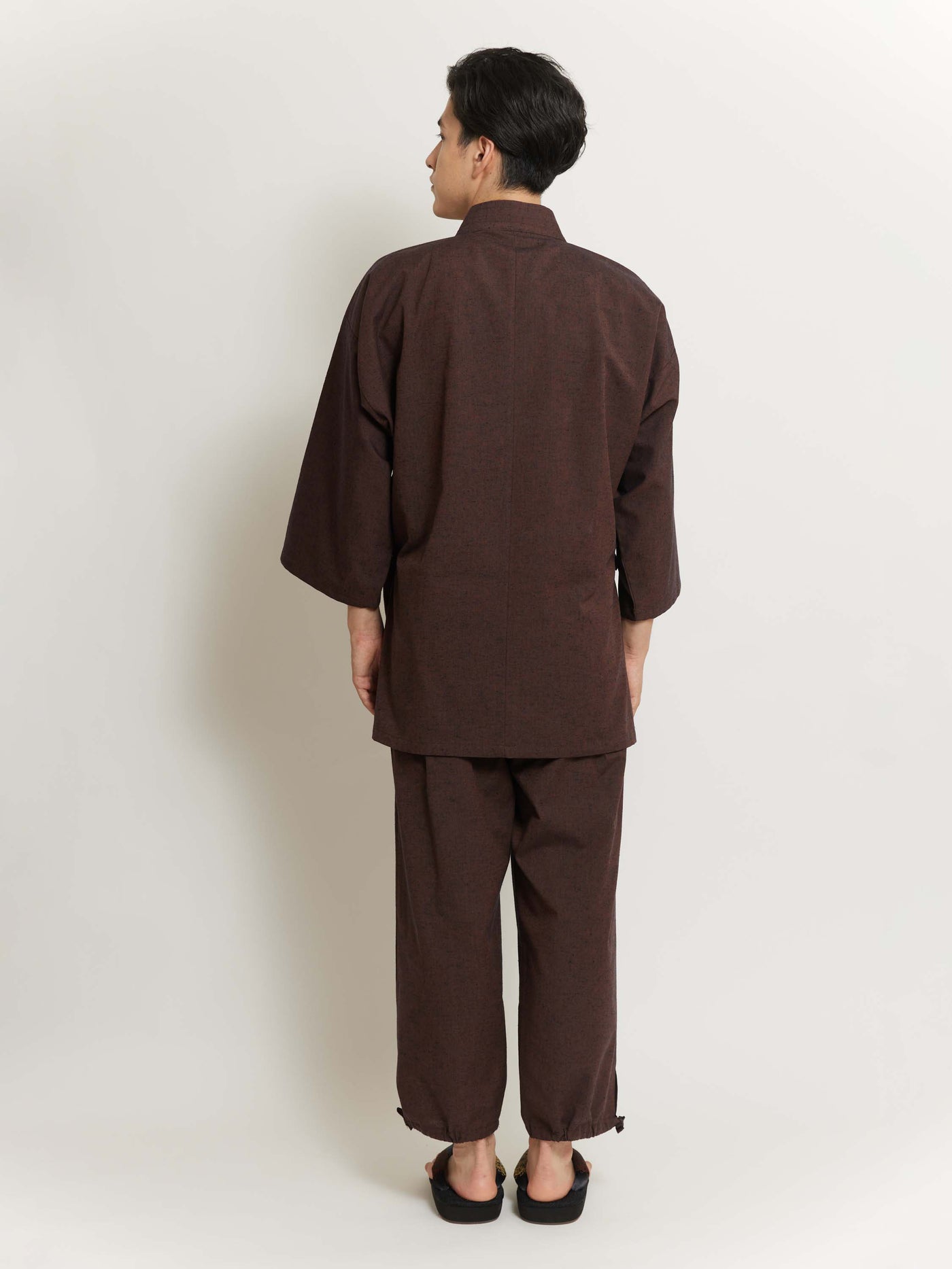 Sugi Brown Samue Jacket and Lounge Pants